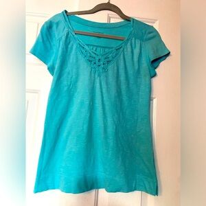 Banana republic blouse with embroidery